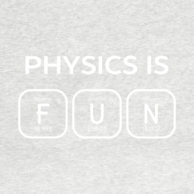 Physics Is Fun Periodic Table by happinessinatee